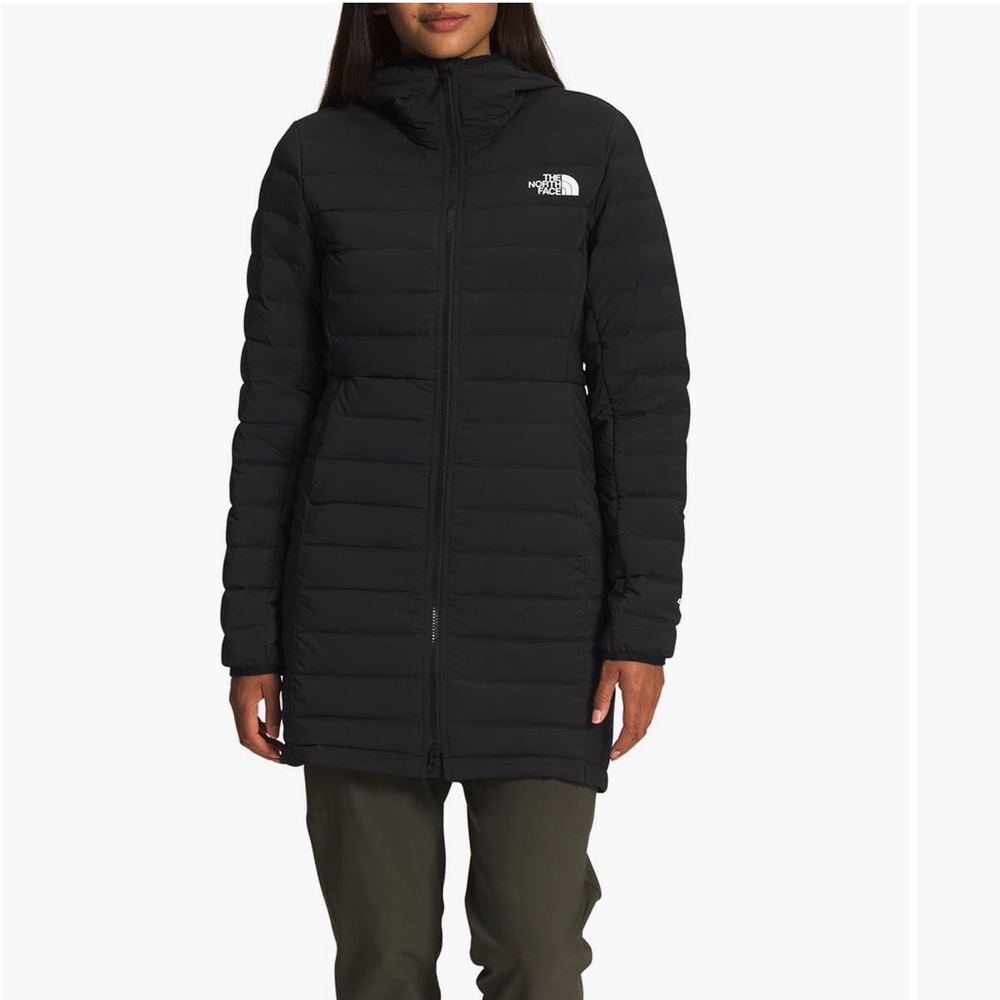 EUC North Face Belleview down parka jacket M